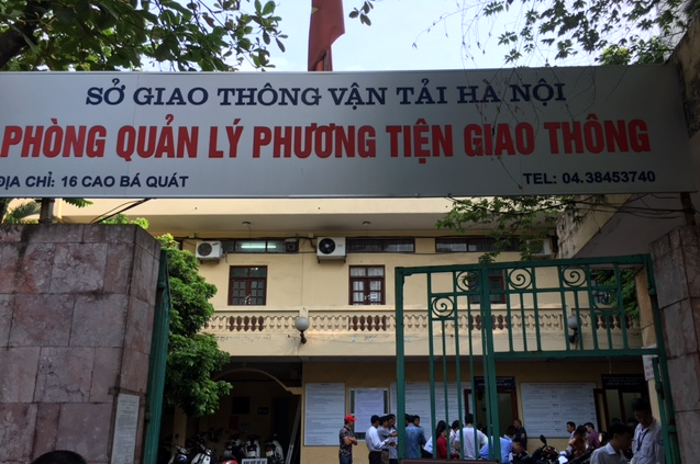 sở GTVT đổi bằng lái xe b2
